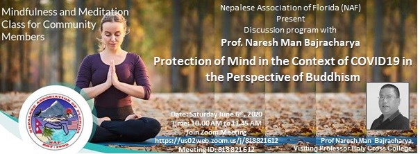 Protection of Mind in the context of COVID19 in the perspective of Buddhism