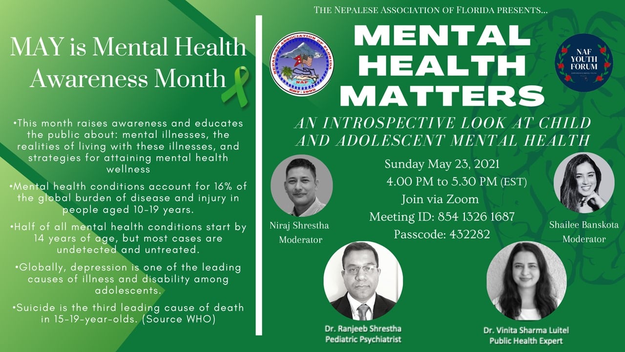 Interaction program on mental health titled “An Introspective Look At Child and Adolescent Mental Health”